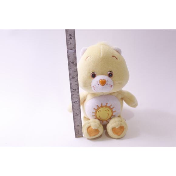 Play Along Toys, Care Bears, Funshine Bear, Small Plush, Vintage, Stuffed Animal - Picture 2 of 3
